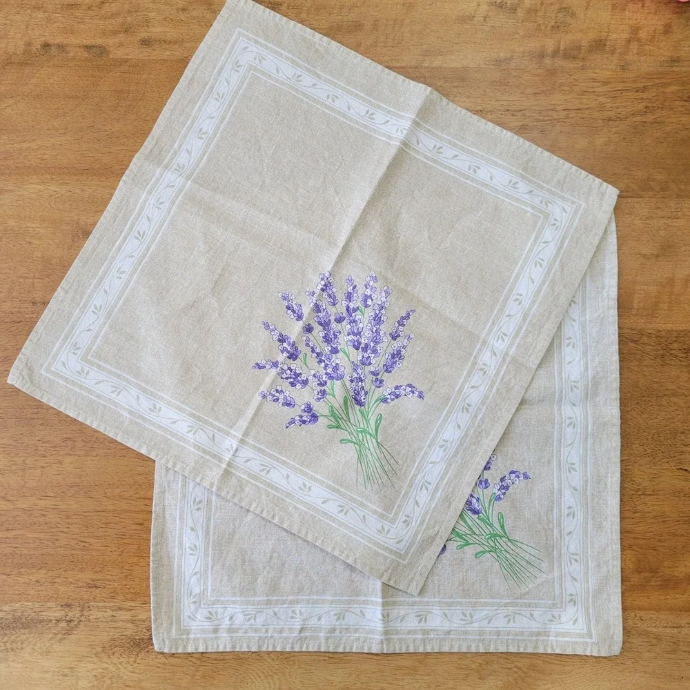 L'Ensoleillade France Cotton Napkins x2 15.5